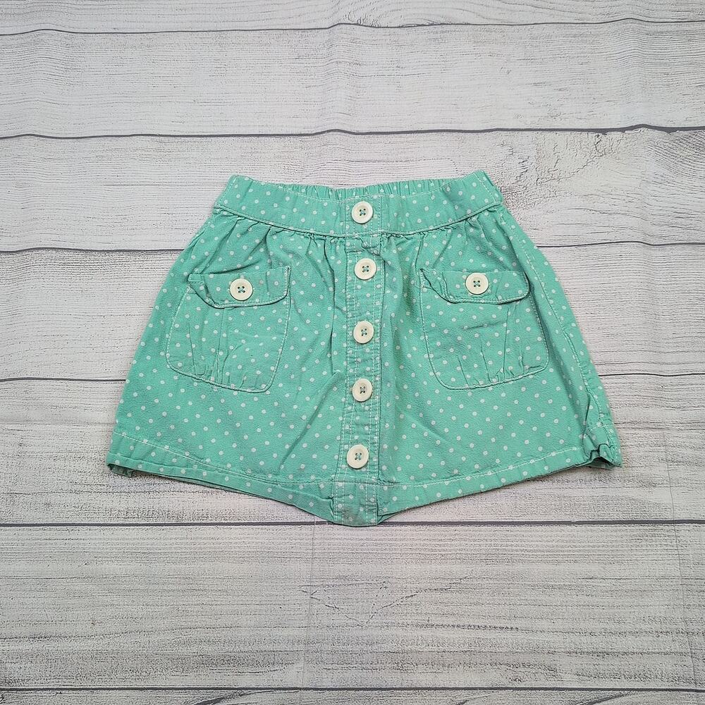 3/4 Mini Boden Polka Dot Skirt